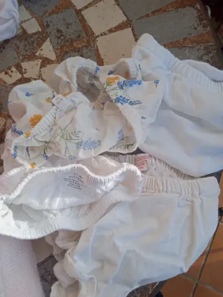 Lote Braguitas Bebe Blancas