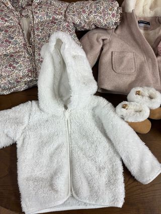 Lote Ropa Abrigo Bebé Niña