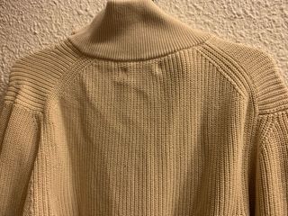 Jersey Zara canalé beige