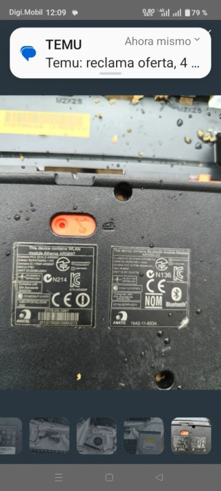 Piezas Portátil Acer