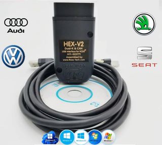 Cable VAG 25.3 con Software 21.3 en Español