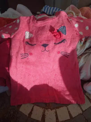 Lote 2 vestidos bebé niña