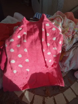 Lote 2 vestidos bebé niña