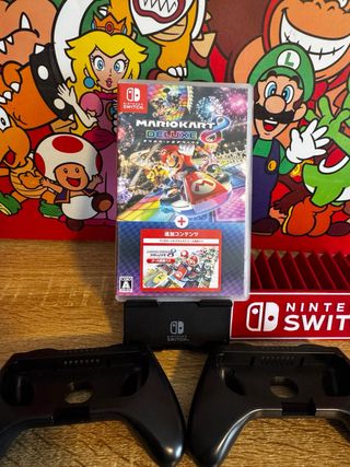 Mario Kart 8 Deluxe Nintendo Switch + mandos