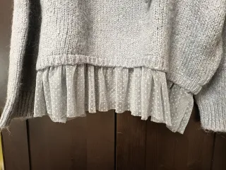 Jersey oversize azul Zara  Talla L