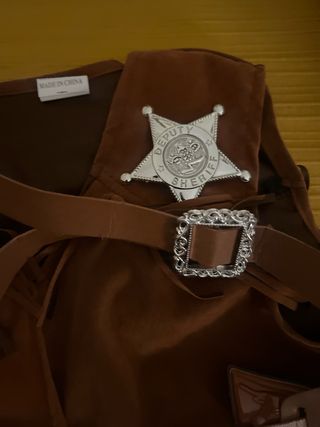 Disfraz Vaquero Completo Niña 7/9