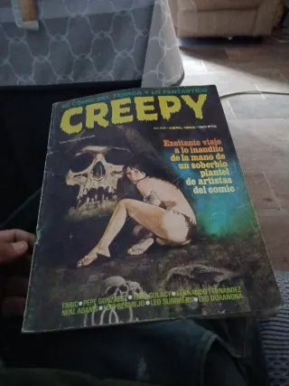 El comic del terror y lo fantastico