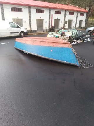 Bote de chapa marina auxiliar - Chalana 5 metros