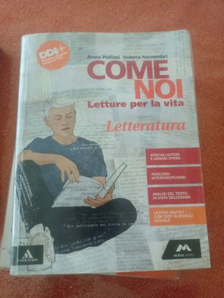 Libri scuola media Antologia+Letteratura