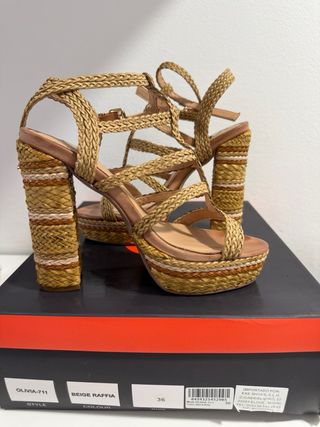 Sandalias de tacón para mujer - Exe ~ Talla 36