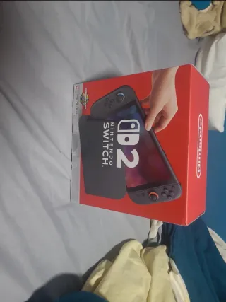 Nintendo switch 2 edición mario kart sin abrir