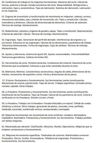 TEMARIO OPOSICIÓN OPFM 2025-2026 PARTEA