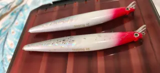 2 Iscas Spinning D1Fishing (1 usada) e (nova)