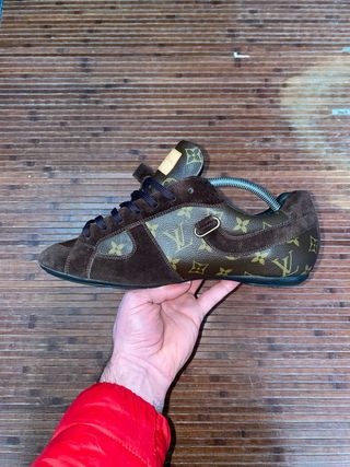Louis Vuitton ‘Monogram” Leather Low Top