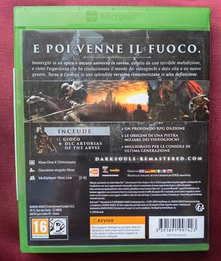 Dark Souls Remastered Xbox One ITA Multilingue