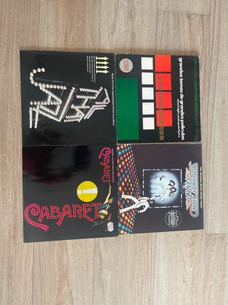 4 Vinilos Bandas Sonoras Películas