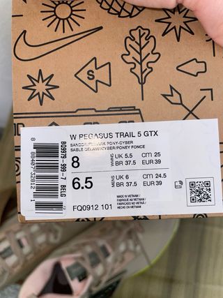 Nike Pegasus Trail 5 Gore-Tex Beige/Amarillo