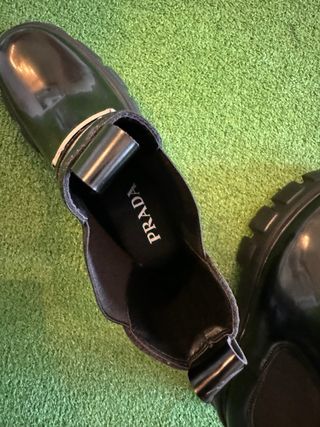 Botas Chelsea Prada Negras