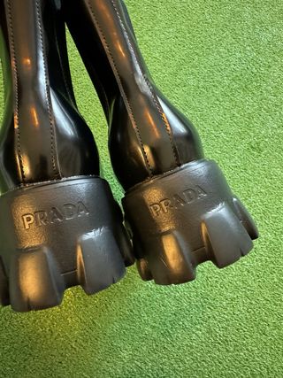 Botas Chelsea Prada Negras