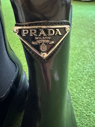 Botas Chelsea Prada Negras