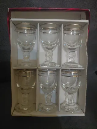 Set 6 Bicchieri da Liquore i Preziosi
