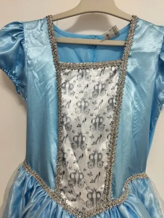 Disfraz Cenicienta niña Talla 7-9