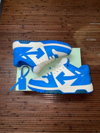 OffWhite Out Of Office “OOO” ‘Blue’ Calf Leather