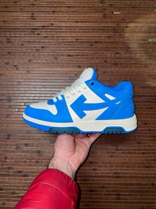 OffWhite Out Of Office “OOO” ‘Blue’ Calf Leather