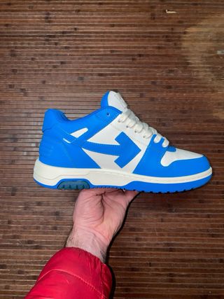 OffWhite Out Of Office “OOO” ‘Blue’ Calf Leather