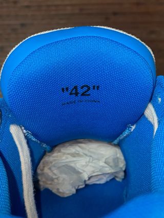 OffWhite Out Of Office “OOO” ‘Blue’ Calf Leather