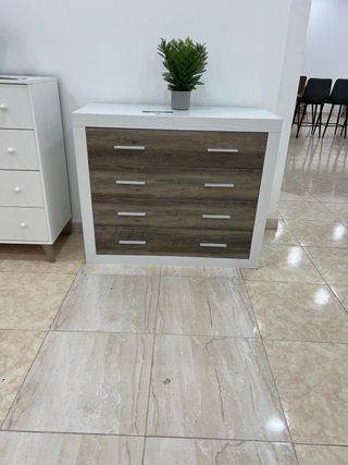Cómoda 4 cajones nueva