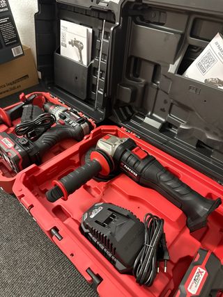 Parkside Radial y Taladro Percutor 20V