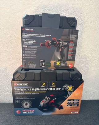 Parkside Radial y Taladro Percutor 20V