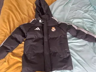 Chaqueta Real Madrid Adidas Negra Talla XL
