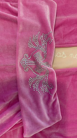 Chándal Fucsia Terciopelo con Capucha