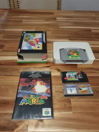 Super Mario 64 N64 ESP.