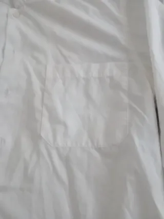 Camisa blanca manga larga