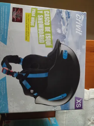 Casco Esquí y Snowboard Infantil Crivit XS. Un uso
