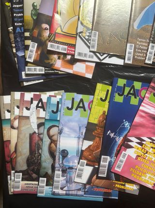 Revistas Jaque Práctica Ajedrez (Lote)