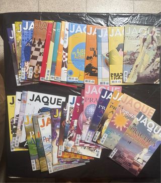 Revistas Jaque Práctica Ajedrez (Lote)