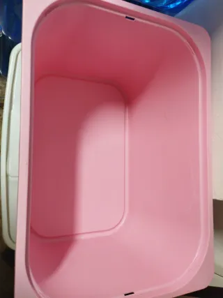 Gabeta rosa para mueble o juguete