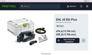 Festool Pialla EHL 65 EQ Systainer
