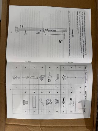Ducha Solar Vevor Negra