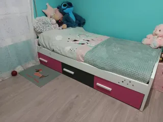 Cama nido con cajones