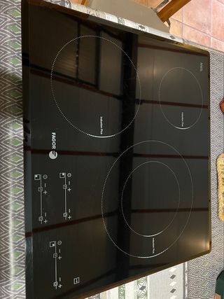 Cristal Placa vitrocerámica Fagor Inducción