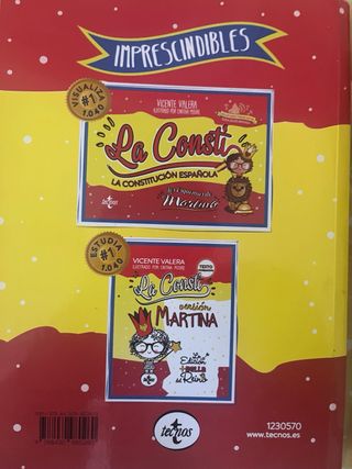 1040 preguntas tipo test La Consti: Constitució...