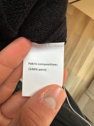 Polo Ralph Lauren Black Cable Knit Half-Zip Sweate