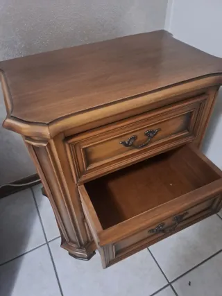 Coppia Comodini Legno Stile Classico