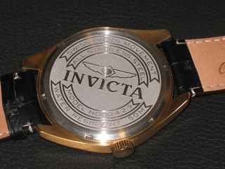 Relógio Invicta Dourado Preto Novo