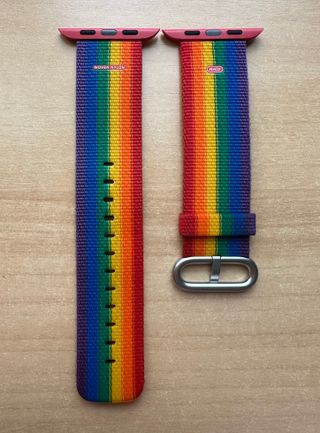 Apple Watch 42mm. Pride Edition 2017 Woven Nylon
